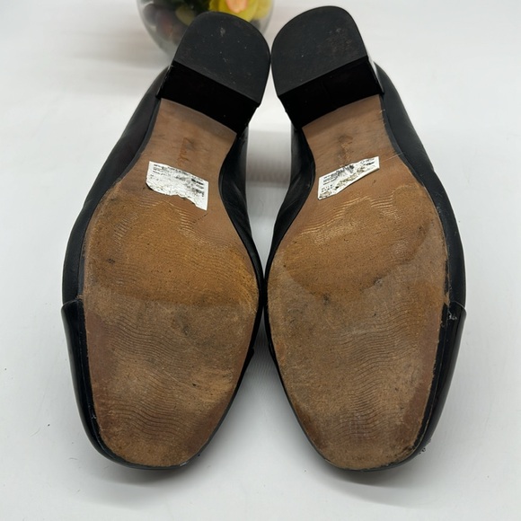 Clark's Collection Black Patent Cap Toe Leather Low Heels Size 11 BHE6695C - Picture 5 of 8